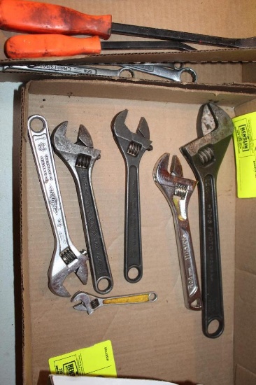 8" AND 10" ADJUSTABLE WRENCHES