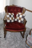 PADDED ROCKING CHAIR