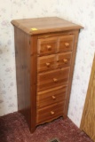 FIVE DRAWER CHEST OF DRAWERS, APPROX 16
