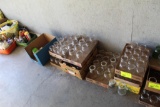 (8) BOXES OF PINT AND QUART JARS, SOME LIDS AND RINGS