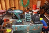 MASTERFORCE 20 VOLT CORDLESS DRILL, BATTERIES, CHARGER, AND BIT SET