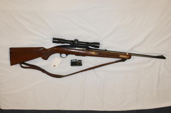 Winchester Model 100 .308 cal. Win, Leather Sling, Weaver Scope