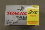 Winchester 12ga Rifled Slug Hollow Point 2 3/4