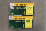 (2) Lellier & Bellot 22-250 REM SBT 3,6g 55gr