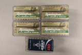 (4) Remington 22 Win Mag 33gr Accu Tips, (1) CCI 22 WMR HP Max Mag