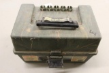 Plastic Ammo Box, Half Full, Approx 12ga 2 3/4