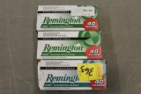 (2.5) Boxes Remington UMC 22-250 50gr, Jacketed Hollow Point, Approx 80ct