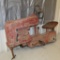 FARMALL PEDAL TRACTOR, NEEDS WHEELS AND RESTORATION,