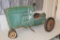 JOHN DEERE 30 SERIES PEDAL TRACTOR, NEEDS RESTORATION, MISSING SEAT AND PEDALS, HITCH NEEDS REPAIR,
