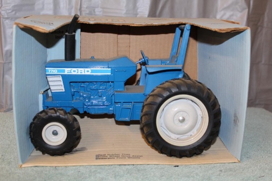 1/16 FORD 7710, MFD, NEW IN BOX, BOX AND TOY NEED CLEANING