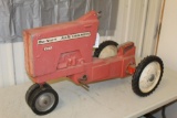 ALLIS-CHALMERS 190XT PEDAL TRACTOR, NEEDS RESTORATION, MISSING SEAT, PEDALS, AND STEERING WHEEL,