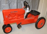 ALLIS-CHALMERS WD 45 PEDAL TRACTOR, 50TH ANNIVERSARY, SIGNED BY JOSEPH ERTL,