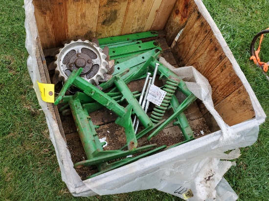 Box of JD Planter Parts