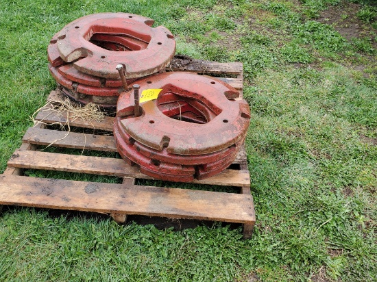 Qty 9  IH Wheel Weights