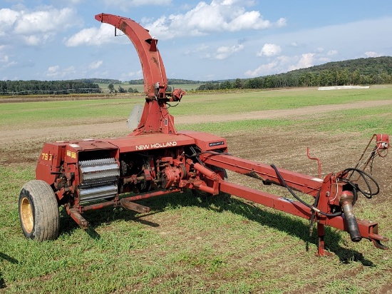New Holland 790 Pull Type Forage Harvester With Metalert 2