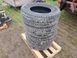 Qty. (4) LT265/70R17 Tires With 70% Tread