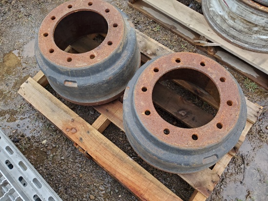 (2) New Dayton Brake Drums