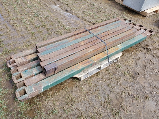 Pallet Of 6 Log Bunks With 12 Uprights