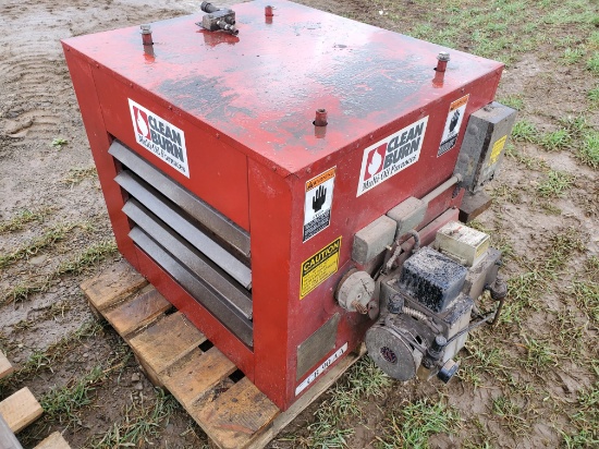 Clean Burn Waste Oil Furnace