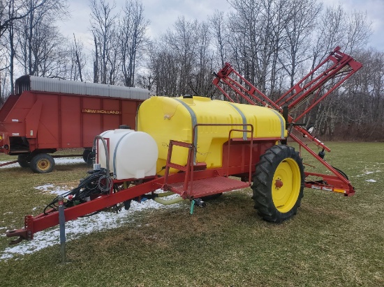 Century 1000 Gallon Single Axle Pull Type Sprayer