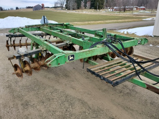 John Deere 230  12' Disk Harrow With Dual Wheels