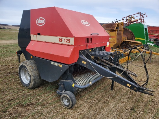 Vicon RF125  4X5 Round Baler