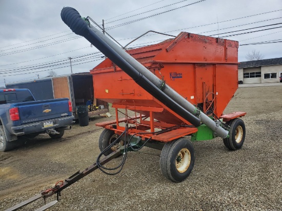 Killbros 300 Dual Compartment Gravity Box with Parker 12' Auger