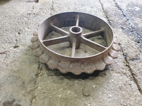 New Dunham 18"  6 Spoke Cultimulcher Wheel