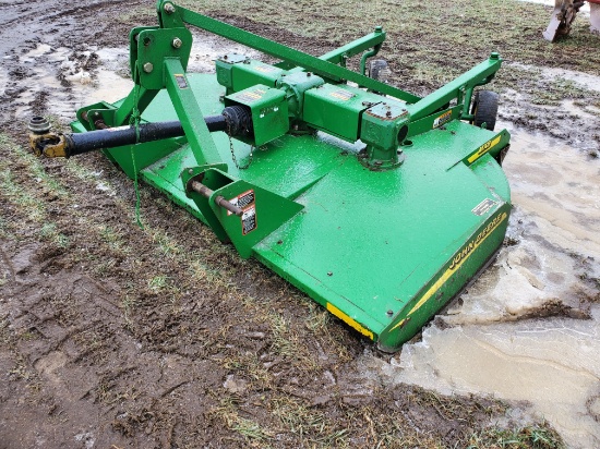 John Deere MX8 3PH Rotary Cutter with Dual Tailwheels
