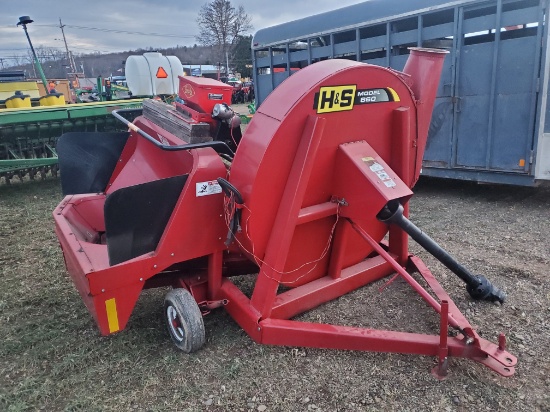 H&S 860 Forage Blower With Gandy Applicator