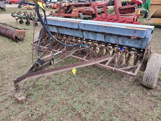 John Deere B 16 Hole Grain Drill With Grass Seed