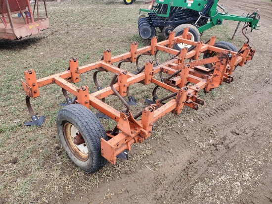 Krause 11' 3 Point Hitch Field Cultivator With New 10" Sweeps