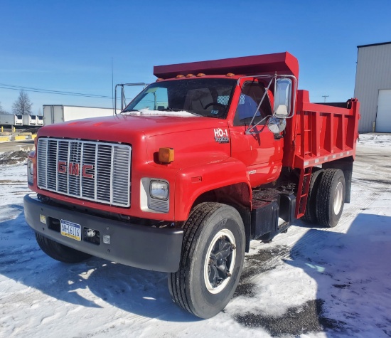 1991 GMC Topkick Single Axle Dump Truck