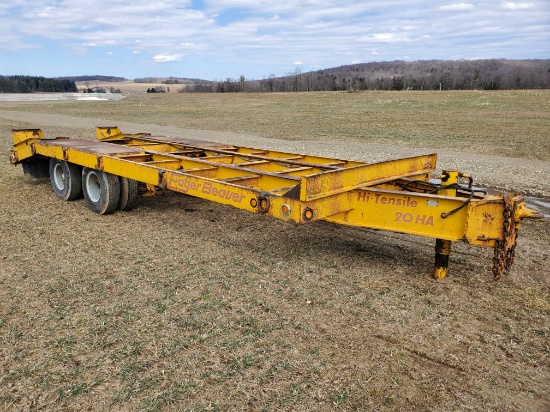 1979 General 24'  20HA Hi-Tensile Pintle Hitch 20 Ton Trailer