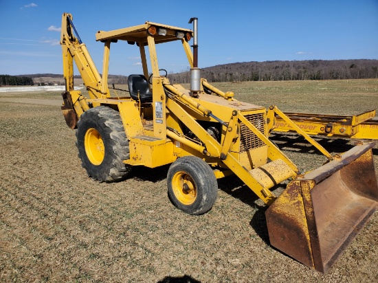 Allis Chalmers 715 Series B Diesel Backhoe