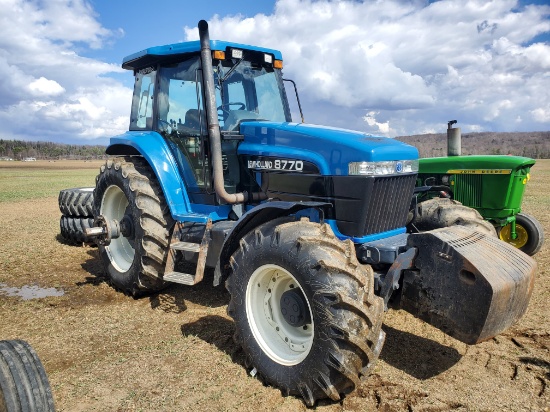 New Holland 8770 Genesis Tractor