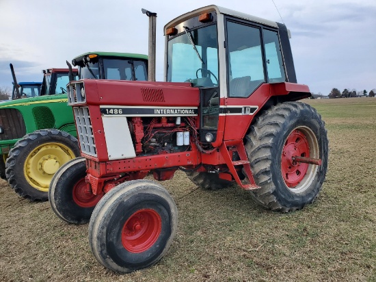 IH 1486 2WD Cab Tractor