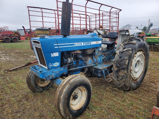Ford 7600 2 Wheel Drive Open Station Tractor