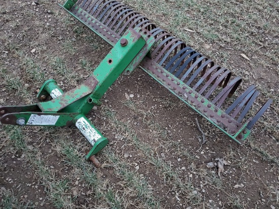 Frontier LR1072  6'  3 Point Hitch York Rake