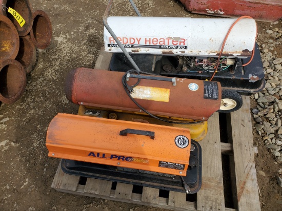 Pallet of (3) 115V Space Heaters