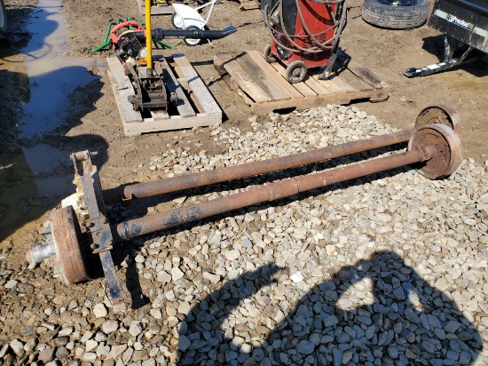 2 Mobile Home Axles