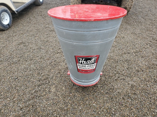 Herd Model I-92 Sure Feed 12 Volt Broadcast Seeder