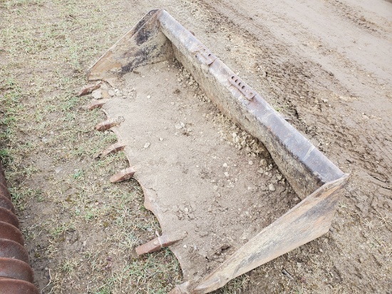 78" Tooth Universal Skid Steer Bucket