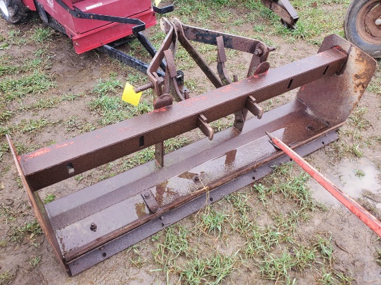6'  3 Point Hitch Box Scraper