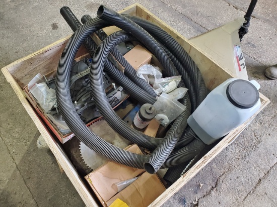 Crate Of Miscellaneous Kinze Planter Parts