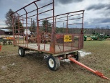H&S 8 X 16 Steel Bale Throw Rack with Kory 6872 Gear