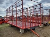 Custom Built Heavy Duty 9' X 20' Bale Throw Rack