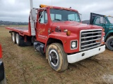1988 International S1954 Tandem Axle Tilt Bed Truck