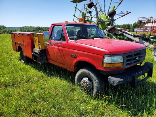1992 Ford F-350 4WD Service Truck