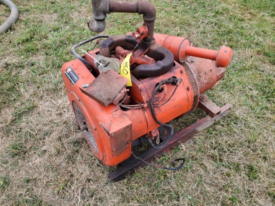 Pincor Model EL-15.000-SDVA3  3 Phase 120/208 Generator With Wisconsin 4 Cylinder LP Engine